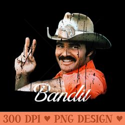 smokey and the bandit - digital png artwork
