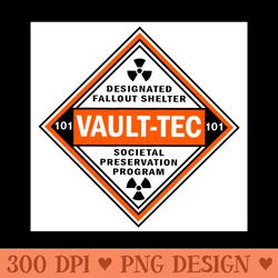 VaultTec Designated Fallout Shelter - PNG Clipart Download