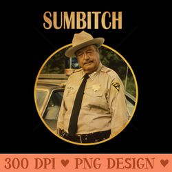smokey and the bandit memorable - sublimation designs png