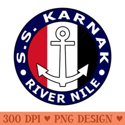 s. s. karnak - sublimation templates png