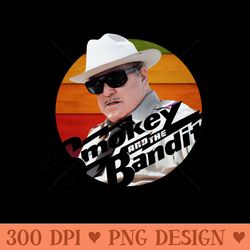 smokey and the bandit racing - sublimation graphics png