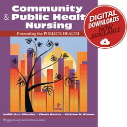 Community Public Health Nursing Promoting the Public's Health ebook pdf file instant download digital product