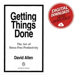 Getting Things Done ebook pdf file instant download digital product