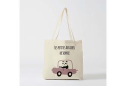 W82Y Tote bag child, Bridesmaid bags, child bag, custom bag child, name bag, shopping baga  by atelier des amis 24