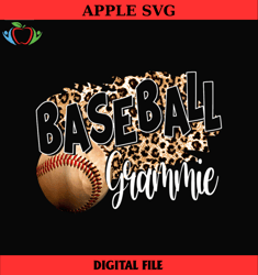 baseball grammie leopard print mother day png,mothers day png,mom png design,mom sublimation