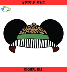 animal kingdom wild mickey mouse hat svg, disney svg ,disney mickey svg , digital download