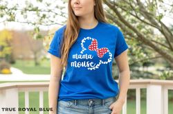 Mama Mouse T-Shirt, Minnie Mouse Mom Shirt, Disney Mouse Mom Shirt, Disney Shirt, Minnie Mom Shirt, Gift For Mom