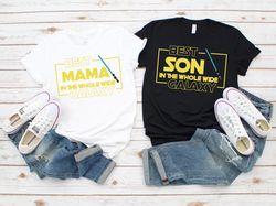 Best Mama And Son T-Shirt, Hero Mama And Son Shirt, Mother And Son Shirt, Disney Vacation Shirt, Mothers Day Shirt, Gift