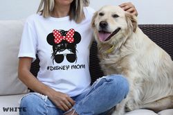 Disney Mom T-Shirt, Disney Mothers Day Shirt, Mom Disneyland Trip Shirt, Mickey Mom, Best Mom Ever, Minimalist Mama, Gif