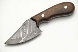 Handmade Damascus Steel Skinner Knife hunting Knife outdoor camping knife