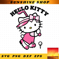 Hello Kitty Golf PNG Download copy