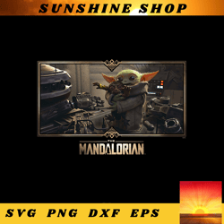 Star Wars The Mandalorian Season 3 Grogu Big Hug Concept Art png, digital download, instant