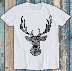 Aztec Deer Silhouette Doodle Limited Edition Best Seller Funny Meme Top Gift Tee T Shirt