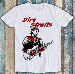 Dire Straits Sultans of Swing Brothers in Arms Music Meme Gift Tee T Shirt