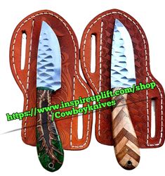 Custom Handmade high carbon Skinner knives