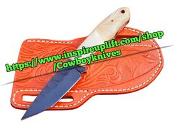 Custom Handmade High Corbon steel Skinner knife 10