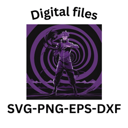 Anime SVG, Bts SVG, Anime Cutting File, Svg, Anime Silhouette, Anime PNG,Jujutsu Kaisen