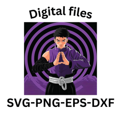 Anime SVG, Bts SVG, Anime Cutting File, Svg, Anime Silhouette, Anime PNG ,Jujutsu Kaisen