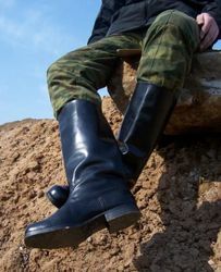 Military Surplus Excellent 1 Juft Boots Replica of the USSR