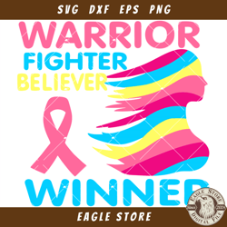 Warriors Fighter Believer Svg, Relay For Life Svg