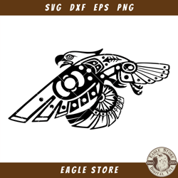 Alaska Eagle Svg, Eagle America Svg, Bird Svg, Power symbol
