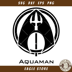 Aquaman Logo Svg, Aquaman Superhero Svg, Marvel Svg