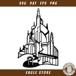 Ariels Castle Svg, King Tritons Castle Svg, Little Mermaid - Eagle Store