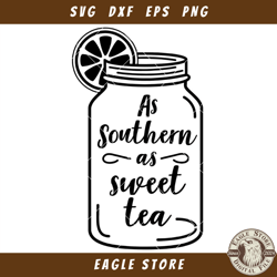 As Southern As Sweet Tea Svg, Sweet Tea Svg, Drinks Svg
