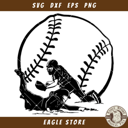 Baseball Player Svg, Baseball Glove Svg, Baseball Logo Svg