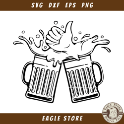 Beer Svg, Glass Svg, Beer Mug Svg, Cut file, File For Cricut