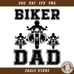 Biker Dad Svg, Ride a Motorbike Safely Svg, Motorcycle Svg