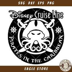 Disney Cruise Line Svg, Pirates in the Caribbean Svg