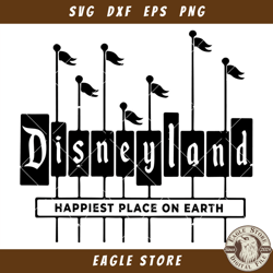 Disneyland Happiest Place On Earth Svg, Magical and Fabulous
