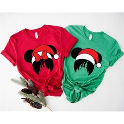 Disney Christmas Shirt, Matching Christmas Disney shirts, Couples Christmas Shirts, Christmas Family shirts, Disneyland