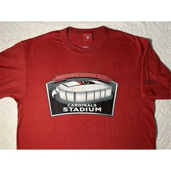Early 2000s Vintage Arizona Cardinals NFL Football Inaugural Season T-Shirt, L NEW