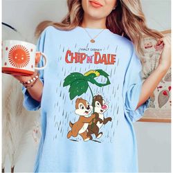 Funny In The Rain Chip and Dale shirt, Double Trouble Shirt, Chip and Dale Shirt, Disney Shirts, Disney Friend Shirts, G