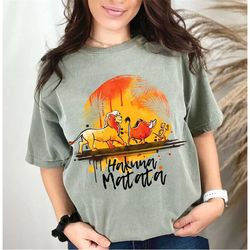 Hukuna Matata Shirt, Lion King Disney Shirt, Disney Sweatshirt, Disney Vacation Shirt, Disneyworld Shirts, Disney Family