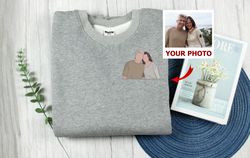 Custom Portrait from Photo Sweatshirt, Custom Couple Portrait, Couples Portrait, Personalized Gift, Custom Gifts, Family