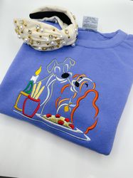 Bella Notte Embroidered Sweatshirt  Lady and the Tramp Embroidered Shirt  Disney World Crewneck  Disneyland Hoodie  Swea