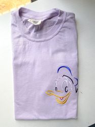 Donald Duck Embroidered Shirt  Disney Donald Embroidered Shirt  Disney World  Disneyland Embroidered Shirt  Tank Top