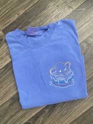 Dumbo Bath Embroidered T-shirt  Disney Dumbo Embroidered Shirt  Disney Tank Top  Long Sleeve  Disney World  Disneyland S