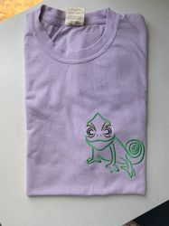 Pascal Embroidered Shirt  Disney Princess Rapunzel Embroidered Shirt  Disney Embroidered Shirt  Tank Top