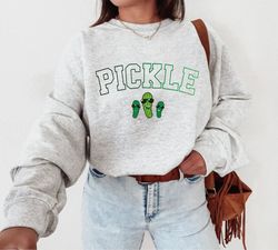 Pickle Sweatshirt, Funny Sweatshirt Pickle, Pickle Lovers Hoodie, Canning hot peppers, Pickle Crewneck Sweatshirt, Refri