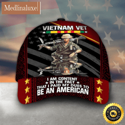 Armed Forces Vietnam Veteran America Cap