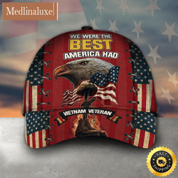 Armed Forces Vietnam Veteran America Eagle Cap