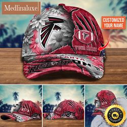 Atlanta Falcons Baseball Cap Flower New Trending Custom Cap For Fan