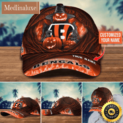 Cincinnati Bengals Baseball Cap Halloween Custom Cap For Fans