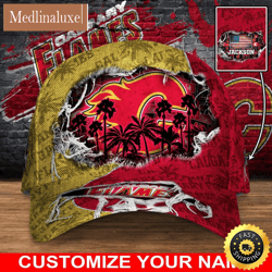 Customized NHL Calgary Flames Baseball Cap New Collection For Sports Fans