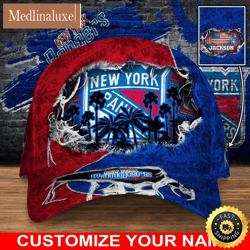 Customized NHL New York Rangers Baseball Cap New Collection For Sports Fans