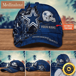 Dallas Cowboys Baseball Cap Flower Custom Trending Cap